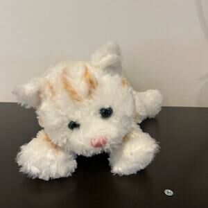 Gund Bootsie Kitty Cat Plush‎ 001137 White Orange Tabby Small 9" Stuffed Toy